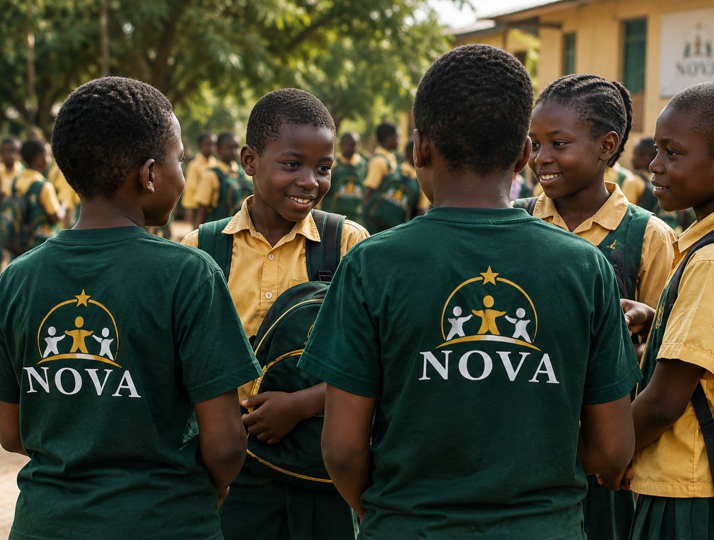 NOVA team at a community event